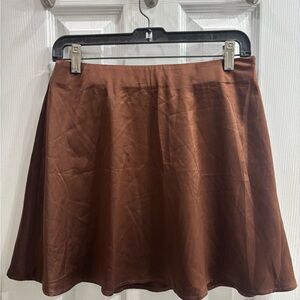 Elegant Brown Women's Skirt